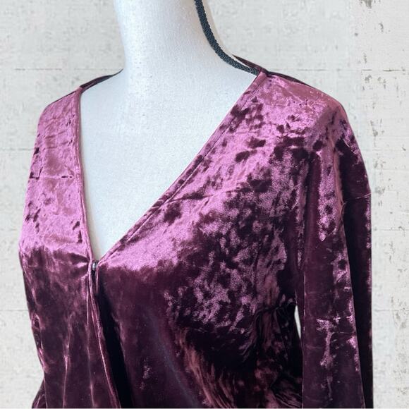 Wrangler Retro Crushed Velvet Surplus Top Whimsygoth Bohowitch Size S - Picture 4 of 11